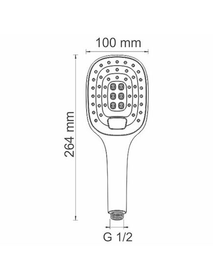 Купить Лейка WasserKRAFT A062 3-функциональная (a062) по цене 3210 руб., в Санкт-Петебруге в интернет магазине 100-Систем, а также дургие товары WasserKRAFT из раздела Лейки и Комплектующие для душа