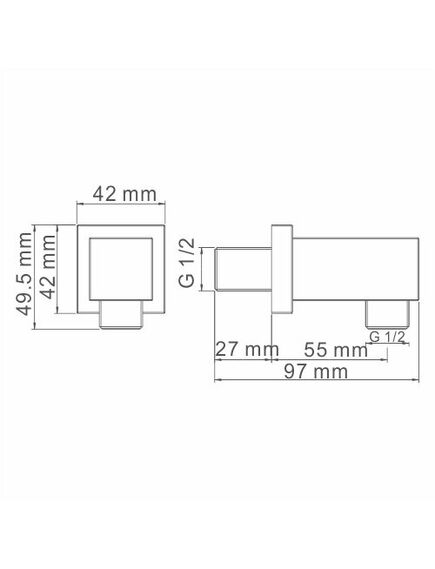 Купить Подключение шланга WasserKRAFT A089 (a089) по цене 4770 руб., в Санкт-Петебруге в интернет магазине 100-Систем, а также дургие товары WasserKRAFT из раздела Шланговое подключение и Комплектующие для встраиваемых систем