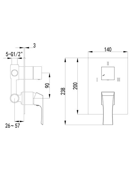Купить Смеситель Lemark Unit LM4528C для ванны и душа, встраиваемый (lm4528c) по цене 8990 руб., в Санкт-Петебруге в интернет магазине 100-Систем, а также дургие товары LEMARK из раздела Смесители для встраиваемых систем и Комплектующие для встраиваемых систем