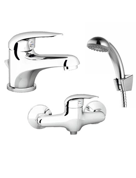 Купить Набор для ванной комнаты Ravak SET SUZAN D (70508019) по цене 18304 руб., в Санкт-Петебруге в интернет магазине 100-Систем, а также дургие товары RAVAK из раздела Душевые комплекты наружного монтажа и Душевые комплекты наружного монтажа