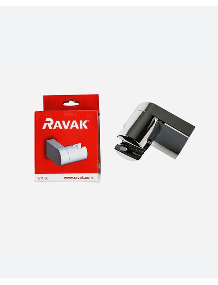 Купить Держатель ручного душа Ravak 611 Хром (x07p011) по цене 1870 руб., в Санкт-Петебруге в интернет магазине 100-Систем, а также дургие товары RAVAK из раздела Держатели и Комплектующие для душа