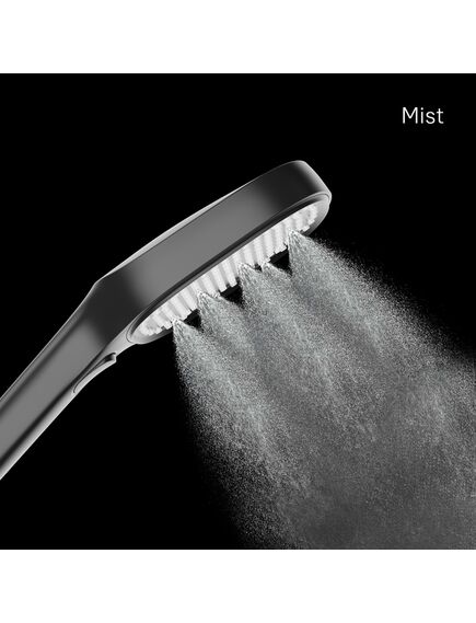 Купить ILS3FB0M18, Лейка для душа, черная матовая, 3F, Ideal Spa, Milardo, ILS3FB0M18 (ils3fb0m18) по цене 790 руб., в Санкт-Петебруге в интернет магазине 100-Систем, а также дургие товары MILARDO из раздела Лейки и Комплектующие для душа