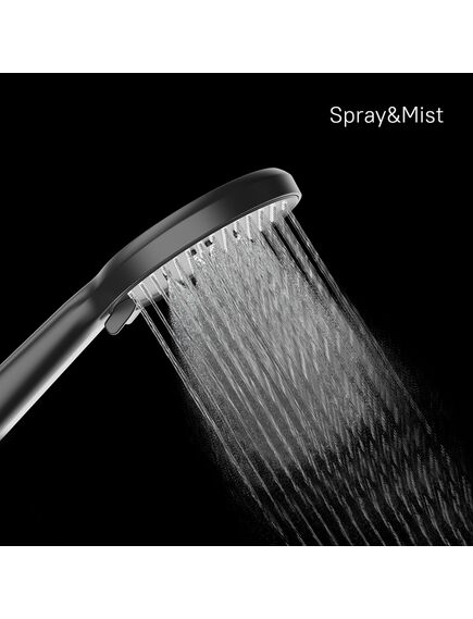 Купить Лейка для душа, черная матовая, 3F, Ideal Spa, Milardo, ILS3FBRM18 (ils3fbrm18) по цене 790 руб., в Санкт-Петебруге в интернет магазине 100-Систем, а также дургие товары MILARDO из раздела Лейки и Комплектующие для душа