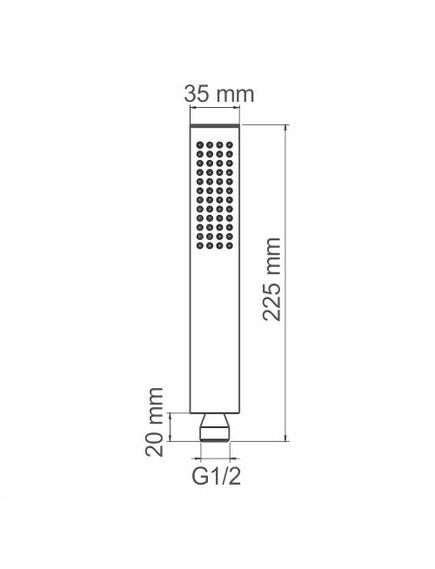 Купить Лейка WasserKRAFT A103 1-функциональная (a103) по цене 4480 руб., в Санкт-Петебруге в интернет магазине 100-Систем, а также дургие товары WasserKRAFT из раздела Лейки и Комплектующие для душа