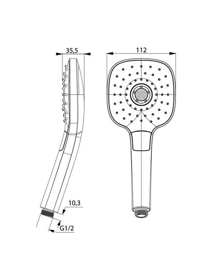 Купить Лейка Iddis Sena SEN3F00i18 для душа (sen3f00i18) по цене 2690 руб., в Санкт-Петебруге в интернет магазине 100-Систем, а также дургие товары IDDIS из раздела Лейки и Комплектующие для душа