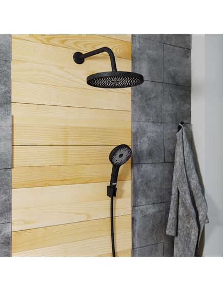 Купить Лейка Iddis SpaHome SPA3F0Bi18 для душа, черная (spa3f0bi18) по цене 2890 руб., в Санкт-Петебруге в интернет магазине 100-Систем, а также дургие товары IDDIS из раздела Лейки и Комплектующие для душа