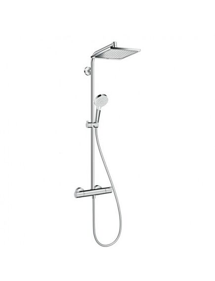 Купить Душевая система Hansgrohe Crometta Е 27271000 Хром (27271000) по цене 80819.45 руб., в Санкт-Петебруге в интернет магазине 100-Систем, а также дургие товары HANSGROHE из раздела Душевые стойки и Душевые стойки, системы, панели, гарнитуры