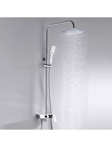 Купить Душевая система WasserKRAFT A17701 Хром (a17701) по цене 43605 руб., в Санкт-Петебруге в интернет магазине 100-Систем, а также дургие товары WasserKRAFT из раздела Душевые стойки и Душевые стойки, системы, панели, гарнитуры
