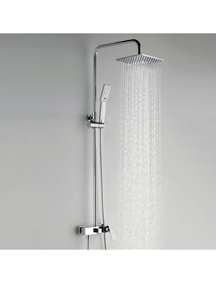 Купить Душевая система WasserKRAFT Elbе A17702 Хром (a17702) по цене 38730 руб., в Санкт-Петебруге в интернет магазине 100-Систем, а также дургие товары WasserKRAFT из раздела Душевые стойки и Душевые стойки, системы, панели, гарнитуры