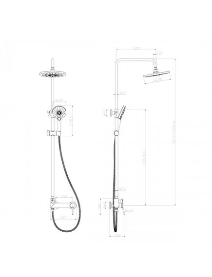 Купить Смеситель Lemark Minima LM3860C для душа (lm3860c) по цене 12620 руб., в Санкт-Петебруге в интернет магазине 100-Систем, а также дургие товары LEMARK из раздела Душевые стойки и Душевые стойки, системы, панели, гарнитуры