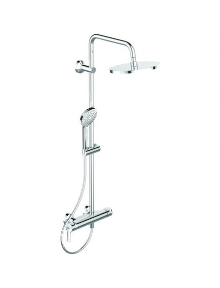 Купить Душевая система Ideal Standard IDEALRAIN ECO EVO B2266AA  (b2266aa) по цене 36190 руб., в Санкт-Петебруге в интернет магазине 100-Систем, а также дургие товары IDEAL STANDARD из раздела Душевые стойки и Душевые стойки, системы, панели, гарнитуры