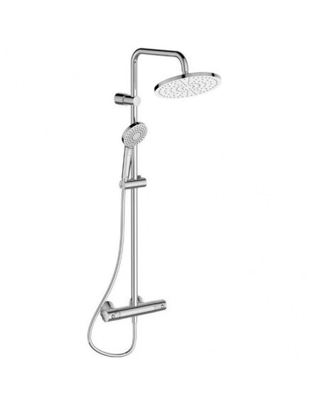 Купить Душевая система Ideal Standard IDEALRAIN ECO EVO A6942AA  (a6942aa) по цене 28125 руб., в Санкт-Петебруге в интернет магазине 100-Систем, а также дургие товары IDEAL STANDARD из раздела Душевые стойки и Душевые стойки, системы, панели, гарнитуры