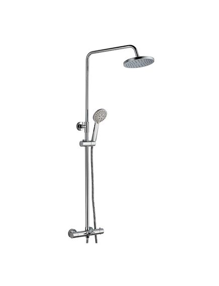Купить Душевая система Thermo AQT2314CR хром (aqt2314cr) по цене 16118.4 руб., в Санкт-Петебруге в интернет магазине 100-Систем, а также дургие товары  из раздела Душевые стойки и Душевые стойки, системы, панели, гарнитуры