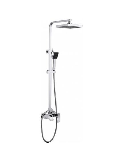 Купить Душевая стойка ABBER Wasserfall AF8616 с изливом, хром (af8616) по цене 31000 руб., в Санкт-Петебруге в интернет магазине 100-Систем, а также дургие товары ABBER из раздела Душевые стойки и Душевые стойки, системы, панели, гарнитуры