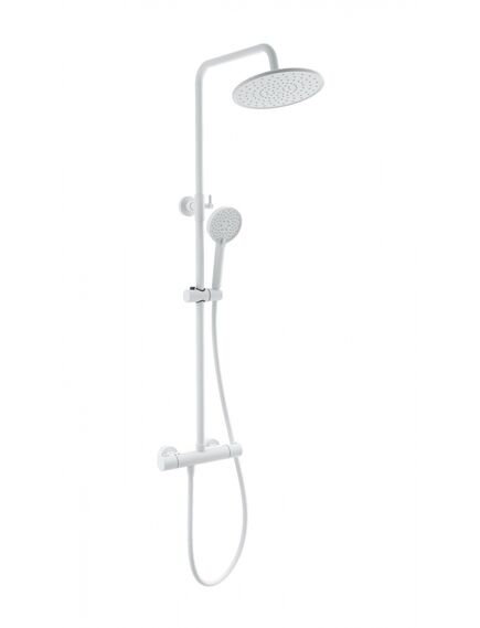 Купить Душевая система с термостатом WONZON & WOGHAND INN 4, Белый матовый (WW-B3047-A-MW) (ww-b3047-a-mw) по цене 40593 руб., в Санкт-Петебруге в интернет магазине 100-Систем, а также дургие товары WONZON & WOGHAND из раздела Душевые стойки и Душевые стойки, системы, панели, гарнитуры