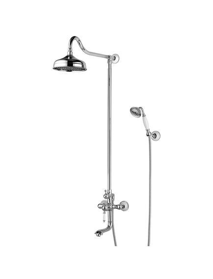 Купить Смеситель Lemark Villa LM4862C для ванны и душа (lm4862c) по цене 41220 руб., в Санкт-Петебруге в интернет магазине 100-Систем, а также дургие товары LEMARK из раздела Душевые стойки и Душевые стойки, системы, панели, гарнитуры