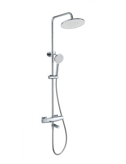 Купить Душевая система с термостатом WONZON & WOGHAND NEO, Хром (WW-B3035-A3-CR) (ww-b3035-a3-cr) по цене 42181 руб., в Санкт-Петебруге в интернет магазине 100-Систем, а также дургие товары WONZON & WOGHAND из раздела Душевые стойки и Душевые стойки, системы, панели, гарнитуры