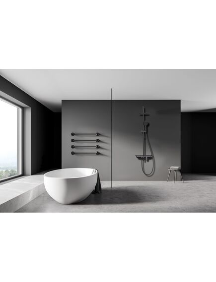 Купить Смеситель Lemark Tropic LM7012BL для ванны и душа (lm7012bl) по цене 39870 руб., в Санкт-Петебруге в интернет магазине 100-Систем, а также дургие товары LEMARK из раздела Душевые стойки и Душевые стойки, системы, панели, гарнитуры