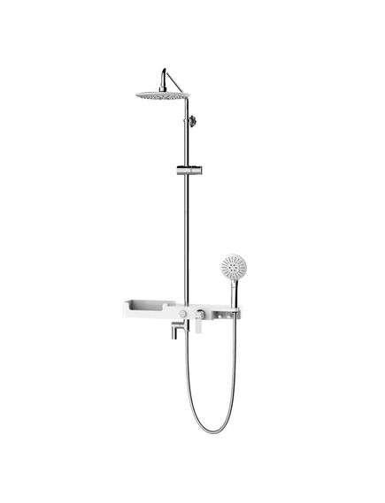 Купить Смеситель Lemark Tropic LM7007С для ванны и душа (lm7007c) по цене 30520 руб., в Санкт-Петебруге в интернет магазине 100-Систем, а также дургие товары LEMARK из раздела Душевые стойки и Душевые стойки, системы, панели, гарнитуры