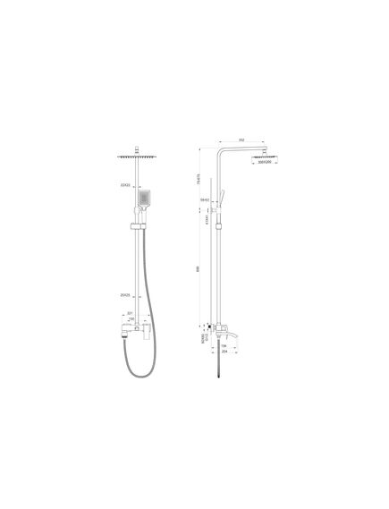 Купить Душевая система WONZON & WOGHAND FIT, Брашированное золото (WW-88739009-BG) (ww-88739009-bg) по цене 72450 руб., в Санкт-Петебруге в интернет магазине 100-Систем, а также дургие товары WONZON & WOGHAND из раздела Душевые стойки и Душевые стойки, системы, панели, гарнитуры