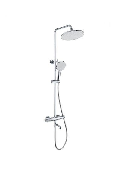 Купить Душевая система с термостатом WONZON & WOGHAND CAPSULE, Хром (WW-B3031-A2-CR) (ww-b3031-a2-cr) по цене 36464 руб., в Санкт-Петебруге в интернет магазине 100-Систем, а также дургие товары WONZON & WOGHAND из раздела Душевые стойки и Душевые стойки, системы, панели, гарнитуры