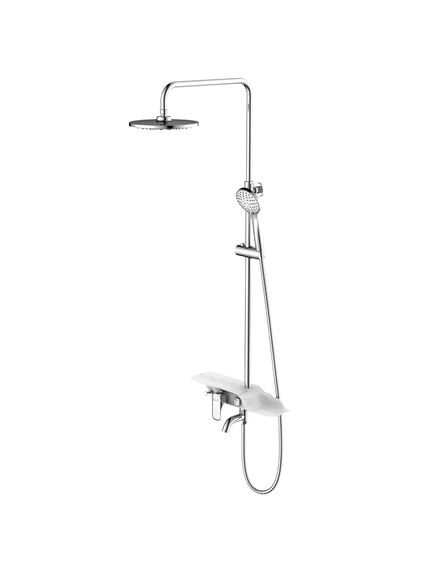 Купить Смеситель Lemark Tropic LM7003С для ванны и душа (lm7003c) по цене 27900 руб., в Санкт-Петебруге в интернет магазине 100-Систем, а также дургие товары LEMARK из раздела Душевые стойки и Душевые стойки, системы, панели, гарнитуры