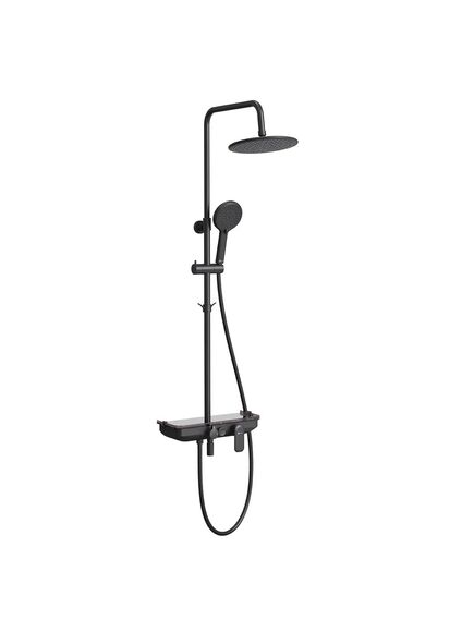 Купить Смеситель Lemark Tropic LM7012BL для ванны и душа (lm7012bl) по цене 39870 руб., в Санкт-Петебруге в интернет магазине 100-Систем, а также дургие товары LEMARK из раздела Душевые стойки и Душевые стойки, системы, панели, гарнитуры