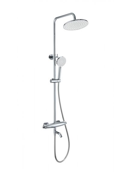 Купить Душевая система с термостатом WONZON & WOGHAND CAPSULE, Хром (WW-B3031-A1-CR) (ww-b3031-a1-cr) по цене 36464 руб., в Санкт-Петебруге в интернет магазине 100-Систем, а также дургие товары WONZON & WOGHAND из раздела Душевые стойки и Душевые стойки, системы, панели, гарнитуры