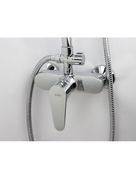 Купить Душевая система со смесителем, арт. ST1200, ESKO (st1200) по цене 16990 руб., в Санкт-Петебруге в интернет магазине 100-Систем, а также дургие товары ESKO из раздела Душевые стойки и Душевые стойки, системы, панели, гарнитуры