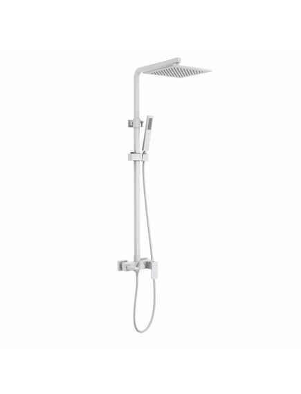 Купить Душевая стойка Timo Selene SX-1030/16 белый матовый (sx-1030/16) по цене 62183 руб., в Санкт-Петебруге в интернет магазине 100-Систем, а также дургие товары TIMO из раздела Душевые стойки и Душевые стойки, системы, панели, гарнитуры