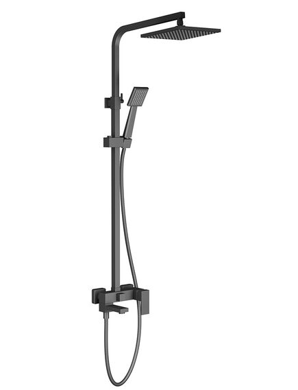 Купить Душевая стойка Timo Selene SX-2013/03 черная (sx-2013/03) по цене 81406 руб., в Санкт-Петебруге в интернет магазине 100-Систем, а также дургие товары TIMO из раздела Душевые стойки и Душевые стойки, системы, панели, гарнитуры