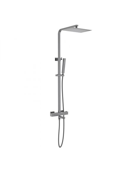 Купить Душевая стойка Timo Tetra-Thermo SX-0169/18 с термостатом, черное золото (sx-0169/18) по цене 87651 руб., в Санкт-Петебруге в интернет магазине 100-Систем, а также дургие товары TIMO из раздела Душевые стойки и Душевые стойки, системы, панели, гарнитуры