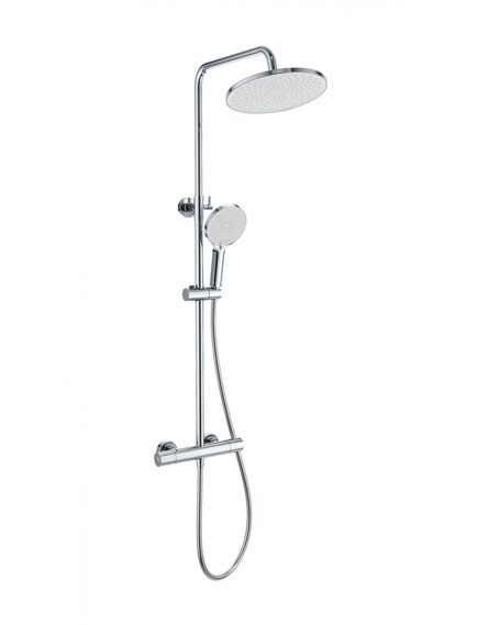 Купить Душевая система с термостатом WONZON & WOGHAND INN 1, Хром (WW-B3013-T1-CR) (ww-b3013-t1-cr) по цене 37493 руб., в Санкт-Петебруге в интернет магазине 100-Систем, а также дургие товары WONZON & WOGHAND из раздела Душевые стойки и Душевые стойки, системы, панели, гарнитуры