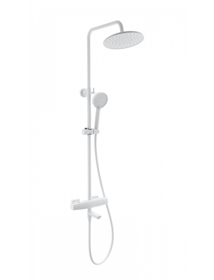 Купить Душевая система с термостатом WONZON & WOGHAND NEO, Хром (WW-B3035-A3-CR) (ww-b3035-a3-cr) по цене 42181 руб., в Санкт-Петебруге в интернет магазине 100-Систем, а также дургие товары WONZON & WOGHAND из раздела Душевые стойки и Душевые стойки, системы, панели, гарнитуры
