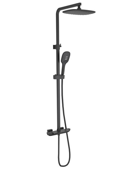 Купить Душевая стойка Timo Helmi SX-1170/03 черный (sx-1170/03) по цене 58570 руб., в Санкт-Петебруге в интернет магазине 100-Систем, а также дургие товары TIMO из раздела Душевые стойки и Душевые стойки, системы, панели, гарнитуры