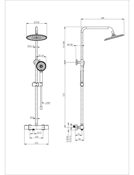 Купить Душевая система с термостатом WONZON & WOGHAND INN 4, Белый матовый (WW-B3047-A-MW) (ww-b3047-a-mw) по цене 40593 руб., в Санкт-Петебруге в интернет магазине 100-Систем, а также дургие товары WONZON & WOGHAND из раздела Душевые стойки и Душевые стойки, системы, панели, гарнитуры