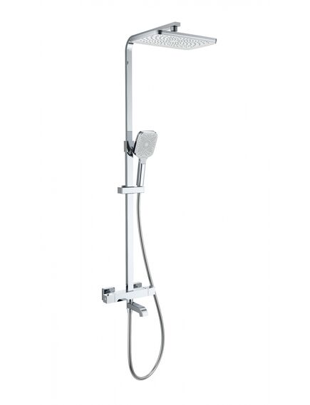 Купить Душевая система с термостатом WONZON & WOGHAND STAY 3, Хром (WW-B3026-T1-CR) (ww-b3026-t1-cr) по цене 33604 руб., в Санкт-Петебруге в интернет магазине 100-Систем, а также дургие товары WONZON & WOGHAND из раздела Душевые стойки и Душевые стойки, системы, панели, гарнитуры