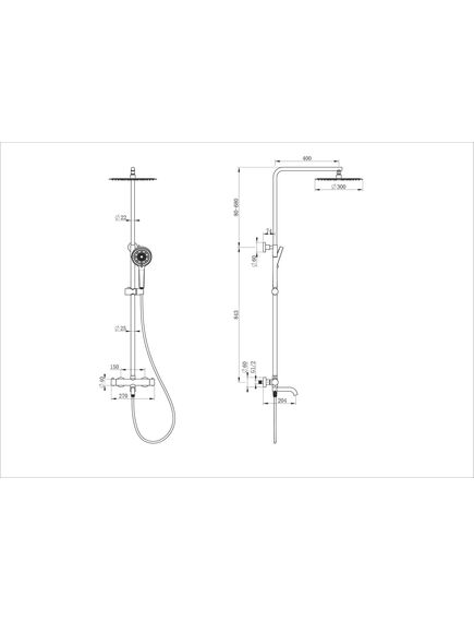 Купить Душевая система с термостатом WONZON & WOGHAND, Хром (WW-88739903-CR) (ww-88739903-cr) по цене 59661 руб., в Санкт-Петебруге в интернет магазине 100-Систем, а также дургие товары WONZON & WOGHAND из раздела Душевые стойки и Душевые стойки, системы, панели, гарнитуры