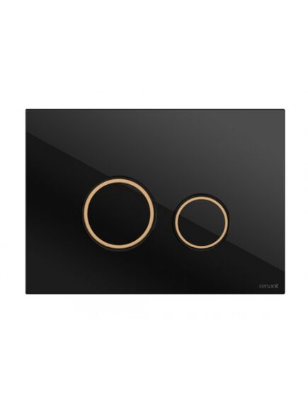Купить Кнопка TWINS для LINK PRO/VECTOR/LINK/HI-TEC пластик черный матовый с рамкой (63534) по цене 4990 руб., в Санкт-Петебруге в интернет магазине 100-Систем, а также дургие товары CERSANIT из раздела Клавиши смыва и Инсталляции
