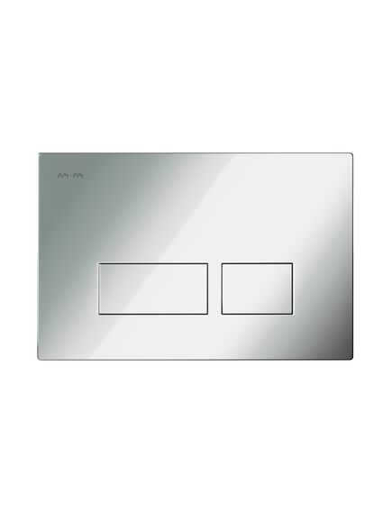Купить I047051 Pro S, клавиша для инсталляции пневматическая, пластик, глянцевый хром (i047051) по цене 2990 руб., в Санкт-Петебруге в интернет магазине 100-Систем, а также дургие товары AM.PM из раздела Клавиши смыва и Инсталляции