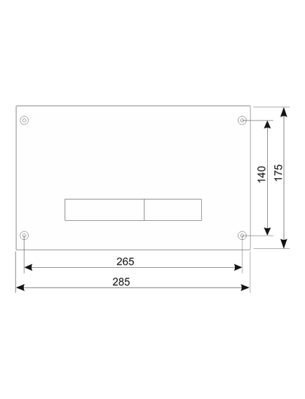 Купить 350/PPW/003-00-00 Смывная клавиша M08 SLIM ANTIVANDAL (нерж) (350/ppw/003-00-00) по цене 21917.37 руб., в Санкт-Петебруге в интернет магазине 100-Систем, а также дургие товары  из раздела Клавиши смыва и Инсталляции