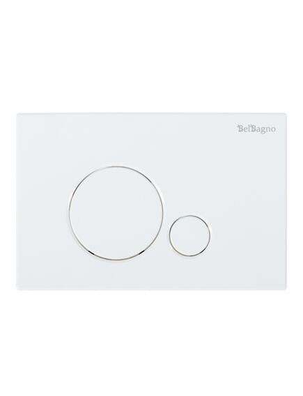 Купить Кнопка смыва BelBagno SFERA, цвет-белый (bb014-sr-bianco) по цене 3400 руб., в Санкт-Петебруге в интернет магазине 100-Систем, а также дургие товары BelBagno из раздела Клавиши смыва и Инсталляции