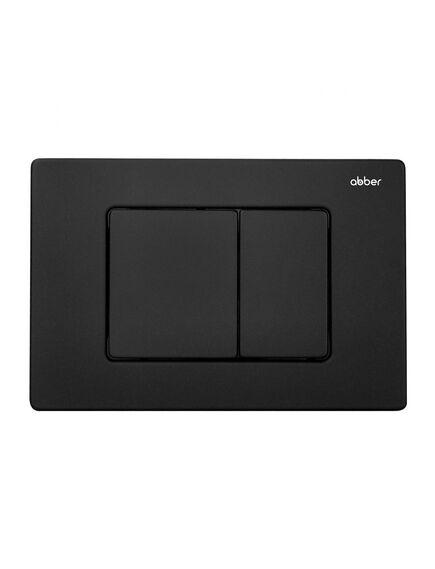 Купить Кнопка смыва ABBER AC0120MB черная матовая (ac0120mb) по цене 6375 руб., в Санкт-Петебруге в интернет магазине 100-Систем, а также дургие товары ABBER из раздела Клавиши смыва и Инсталляции