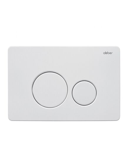 Купить Кнопка смыва ABBER AC0121MW белая матовая (ac0121mw) по цене 6375 руб., в Санкт-Петебруге в интернет магазине 100-Систем, а также дургие товары ABBER из раздела Клавиши смыва и Инсталляции