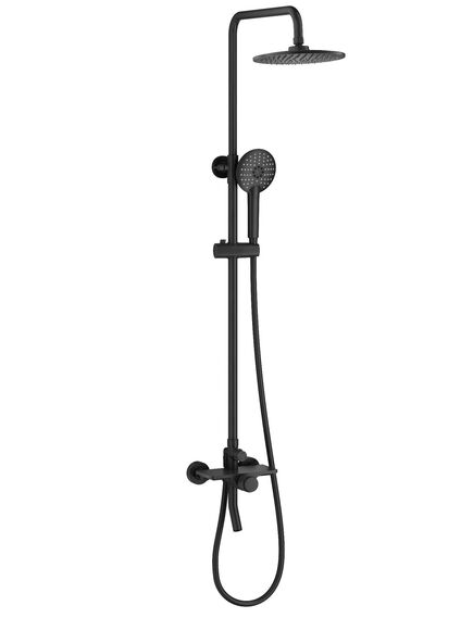 Купить Душевая система WONZON & WOGHAND CLICK, Черный матовый (WW-N3S962-MB) (ww-n3s962-mb) по цене 25357.5 руб., в Санкт-Петебруге в интернет магазине 100-Систем, а также дургие товары WONZON & WOGHAND из раздела Душевые стойки и Душевые стойки, системы, панели, гарнитуры