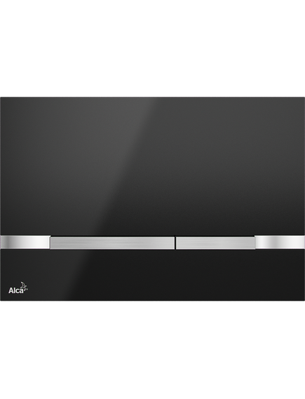 Купить ALCA PLAST Кнопка управления STRIPE Черная, арт. STRIPE-BLACK (stripe-black) по цене 41454 руб., в Санкт-Петебруге в интернет магазине 100-Систем, а также дургие товары AlcaPlast из раздела Клавиши смыва и Инсталляции