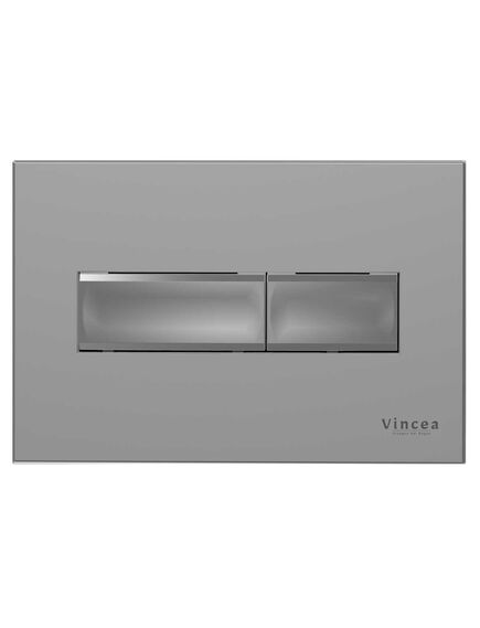 Купить Кнопка смыва Vincea Line VFP-732MG, цвет матовый серый, , шт (vfp-732mg) по цене 2043 руб., в Санкт-Петебруге в интернет магазине 100-Систем, а также дургие товары Vincea из раздела Клавиши смыва и Инсталляции