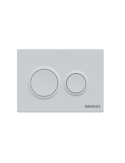 Купить Инсталляция BERGES для скрытого монтажа унитаза NOVUM кнопка O4 Soft Touch белая (040264) по цене 17180 руб., в Санкт-Петебруге в интернет магазине 100-Систем, а также дургие товары BERGES из раздела Инсталляции для унитазов и Инсталляции