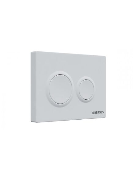 Купить Инсталляция BERGES для скрытого монтажа унитаза NOVUM кнопка O4 Soft Touch белая (040264) по цене 17180 руб., в Санкт-Петебруге в интернет магазине 100-Систем, а также дургие товары BERGES из раздела Инсталляции для унитазов и Инсталляции