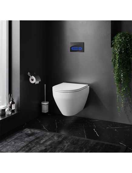 Купить Комплект унитаза с инсталляцией AM.PM Spirit V2.0 FlashClean IS450A38.701700 с сиденьем Микролифт и клавишей смыва Черный (is450a38.701700) по цене 110890 руб., в Санкт-Петебруге в интернет магазине 100-Систем, а также дургие товары AM.PM из раздела Готовые решения и Инсталляции Купить Комплект унитаза с инсталляцией AM.PM Spirit V2.0 FlashClean IS450A38.701700 с сиденьем Микролифт и клавишей смыва Черный (is450a38.701700) по цене 110890 руб., в Санкт-Петебруге в интернет магазине 100-Систем, а также дургие товары AM.PM из раздела Готовые решения и Инсталляции